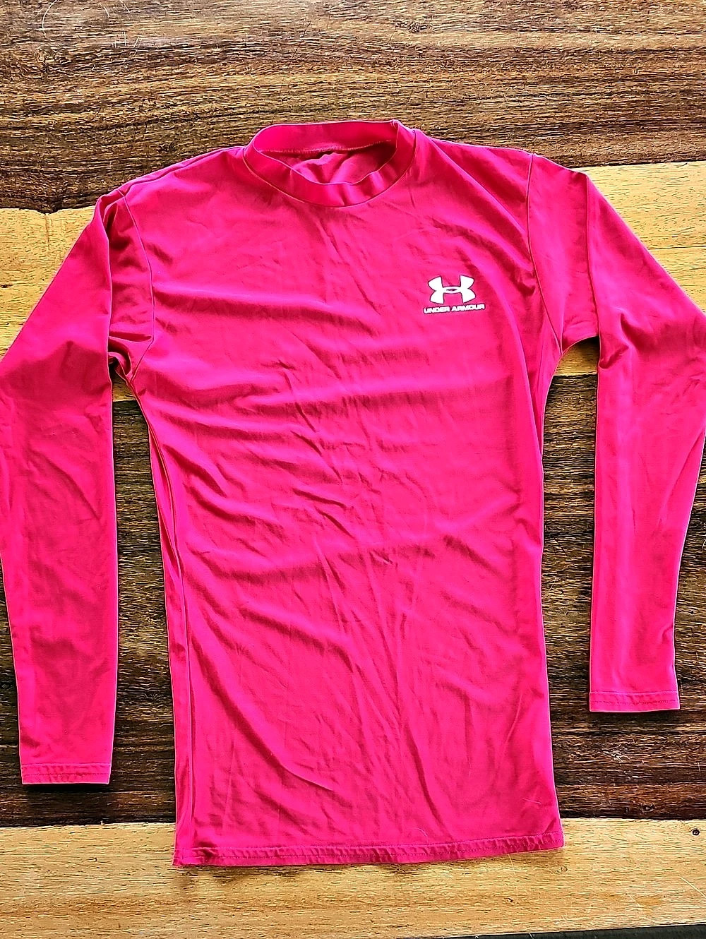 Under Armour Long Sleeve Compression Shirt Pink